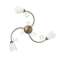 Mennyezeti Lámpa 4623/pl3 Odino - bronzszínű, Konventionell, üveg/fém (60/15cm)