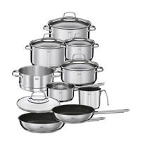 ZESTAW GARNKÓW 13120 RÖSLE - kolor stalowy, Design, metal/szkło - Rösle