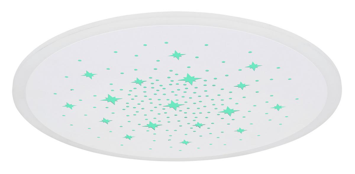 Stropna Led-svetilka Murphy, S Sijalko - bela, Design, kovina/umetna masa (38/5cm)