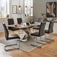 Schwingstuhl Schwarz - Chromfarben/Schwarz (49/98/59cm) - Mömax modern living Schwingstuhl Schwarz - Chromfarben/Schwarz (49/98/59cm) - Mömax modern living