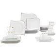 Kombinirani Servis Goldline - zlata/bela, keramika (36/33/28,5cm) - Premium Living