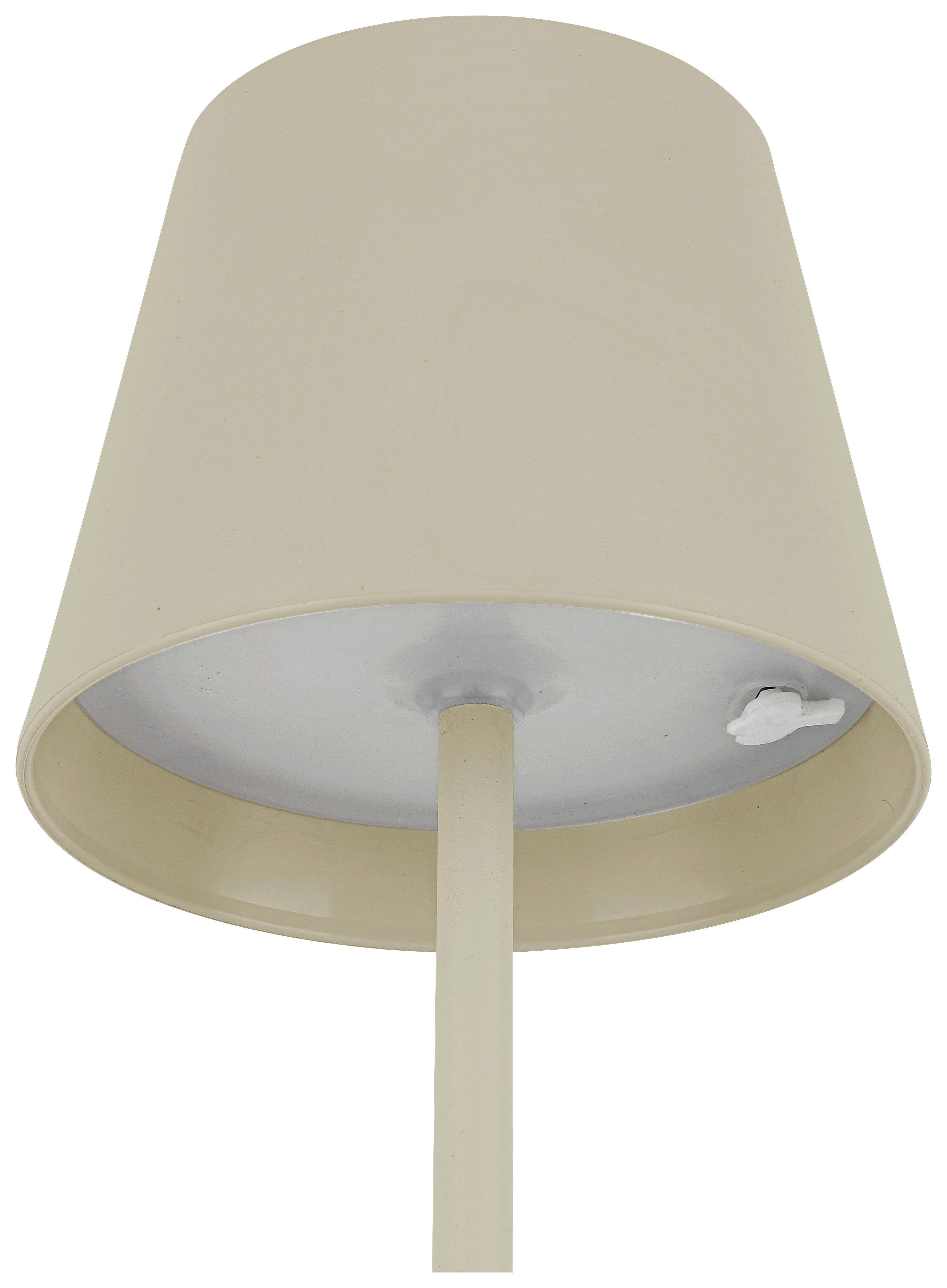 PORTABEL LAMPA NOEMI - sandfärgad, Klassisk, metall/plast (10,5/17-36cm) - Mömax