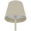PORTABEL LAMPA NOEMI - sandfärgad, Klassisk, metall/plast (10,5/17-36cm) - Mömax