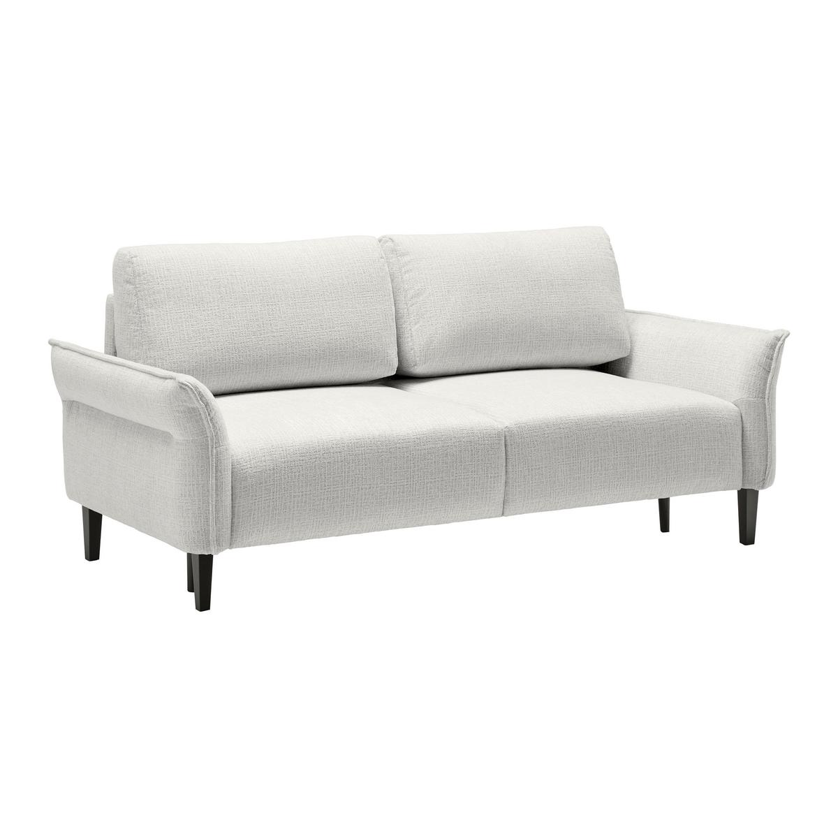 CANAPEA CU 3 LOCURI CUSTOM - gri deschis/crem, Modern, textil (183/85/92cm) - Mömax