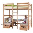 Hochbett Finley - Naturfarben, Design, Holz (90/200cm) Hochbett Finley - Naturfarben, Design, Holz (90/200cm)