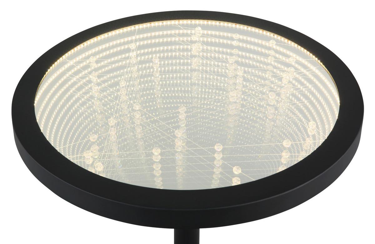 LED-TISCHLEUCHTE 28086 BRYON - Klar, Design, Glas/Kunststoff (50/47,5cm) - Globo