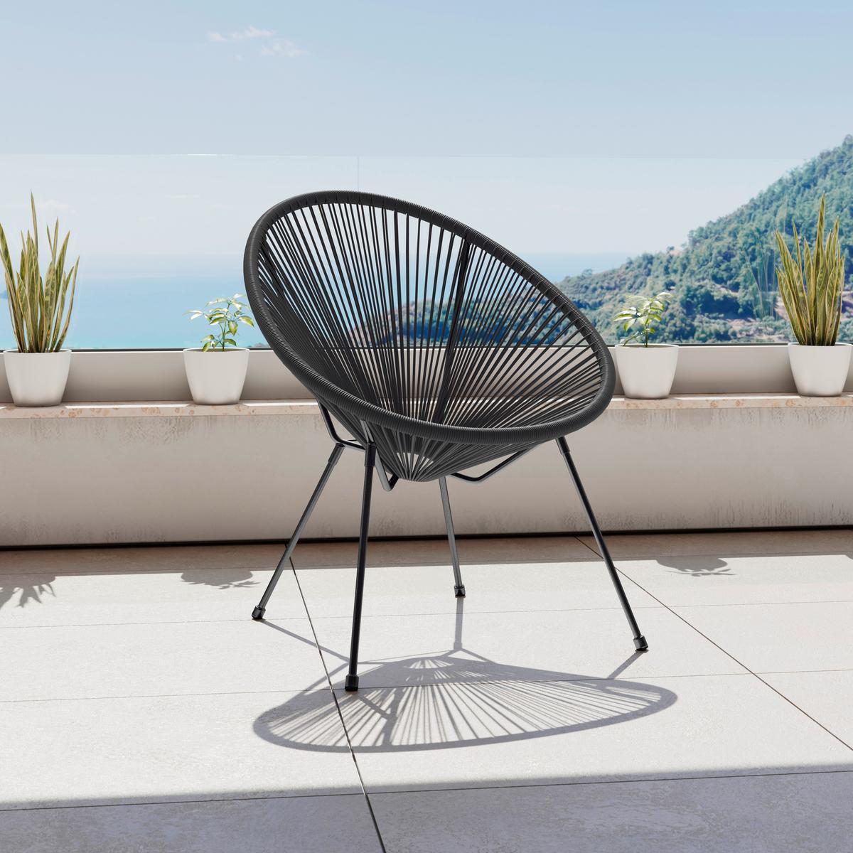 GartenRelaxsessel Uno 1 Schwarz online kaufen mömax