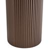 SIDOBORD SOLCO -TREND- - bronsfärgad/naturfärgad, Lifestyle, metall/trämaterial (30/56cm) - Premium Living