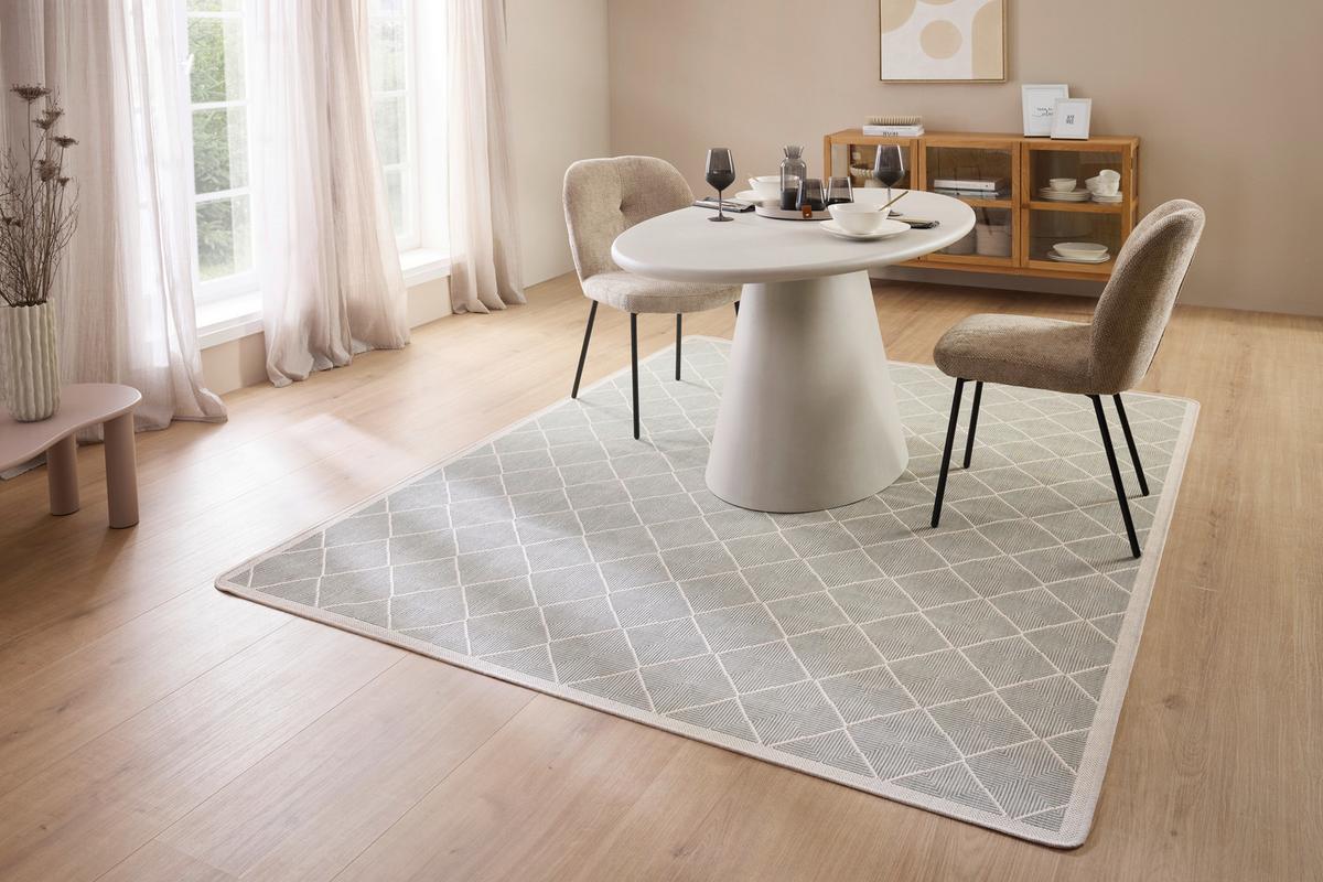 Síkszövött Szőnyeg Fjora 80/250 - zöld, Modern, textil (80/250cm) - Mömax