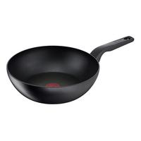PATELNIA WOK G28919 TEFAL - czarny, Basics, metal (28cm) - Tefal