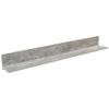 Zidna Polica Malta - siva, Moderno, drvni materijal (180/18/20cm) - Modern Living