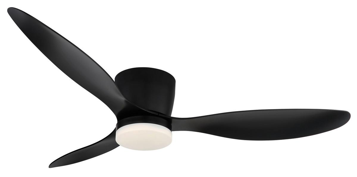 Mennyezeti Ventilátor 03666s Armando - fekete/fehér, Basics, műanyag/fém (22,6/131,50cm) - Globo