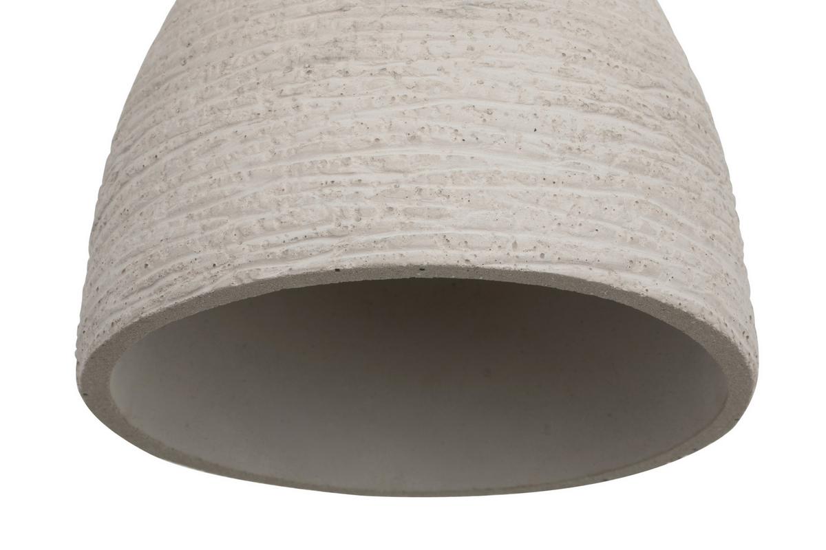 LAMPA WISZĄCA KLARA - kolor orzecha włoskiego/szary, Design, kamień/metal (16/120cm) - Collett's Monde
