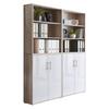 Aktenschrank Office Edition Sw Set 11 Sonoma Eiche/Weiß - Weiß Hochglanz/Sonoma Eiche, MODERN, Holzwerkstoff (168,8/227,2/33cm) - MID.YOU