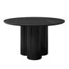 TABLE À MANGER KIANO - noir, MODERN, matériau en bois/céramique (130/75cm) - Bessagi Home