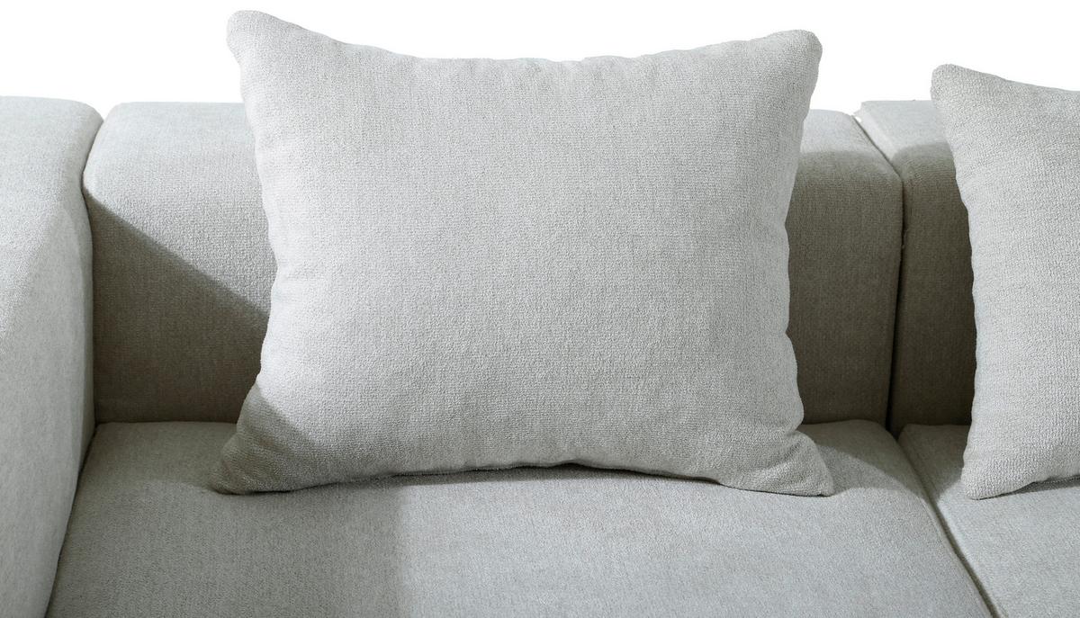 SOFA TRZYOSOBOWA VESPERA - beżowy, Design, tkanina (300/60/100cm) - P & B