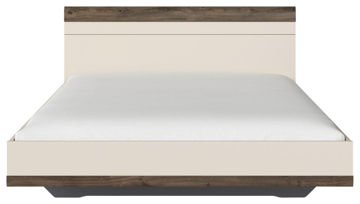 Krevet Sajo - boje šampanjca, Trend, drvni materijal (180/200cm) - Premium Living