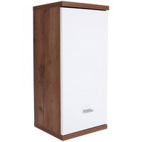 Viseći Element Bari - bijela/boje hrasta, Konvencionalno, drvni materijal/plastika (35/70/25cm)