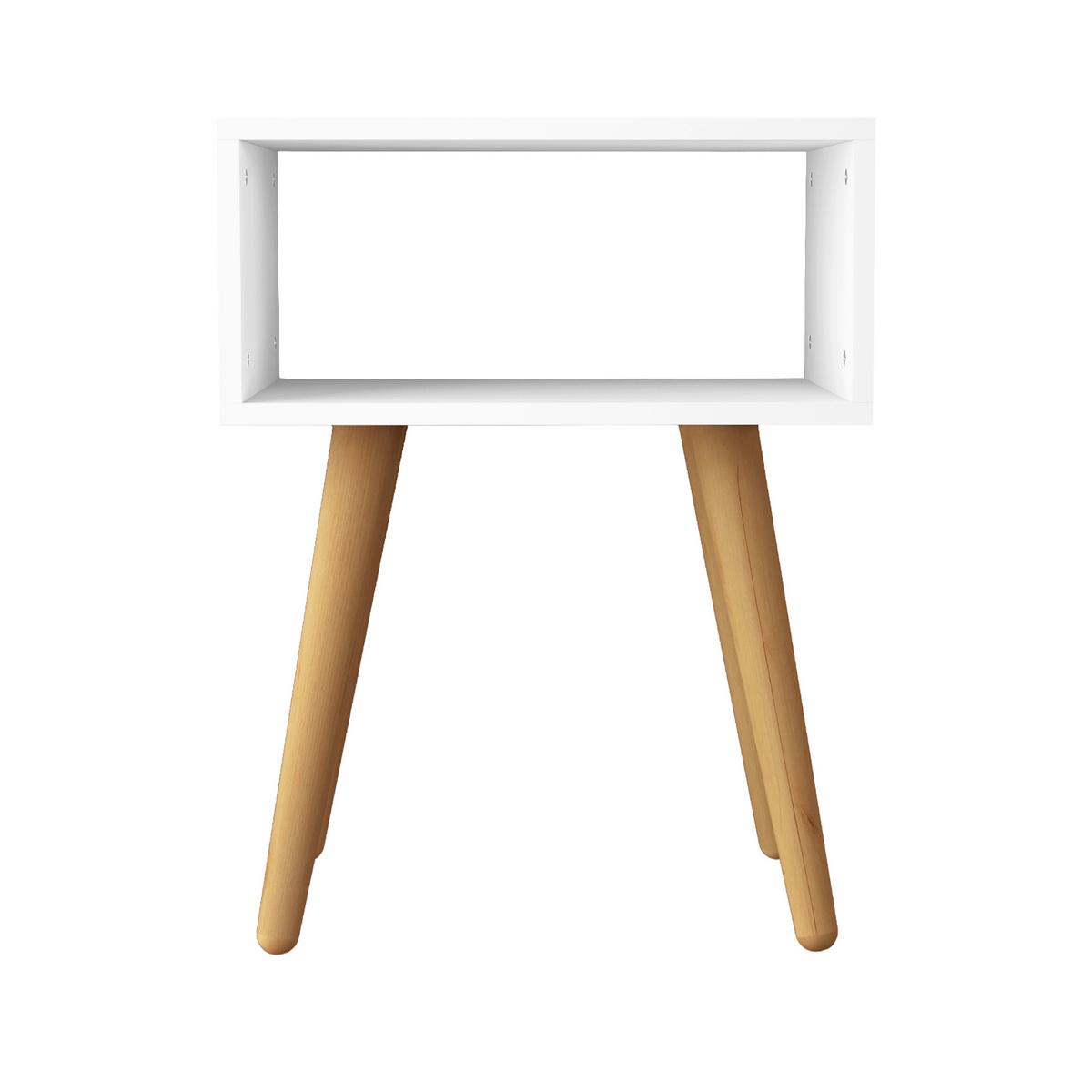 Nachttisch Singol "m" - Honigeiche/Weiss, Modern, Holzwerkstoff (45/56/30cm) - Livetastic