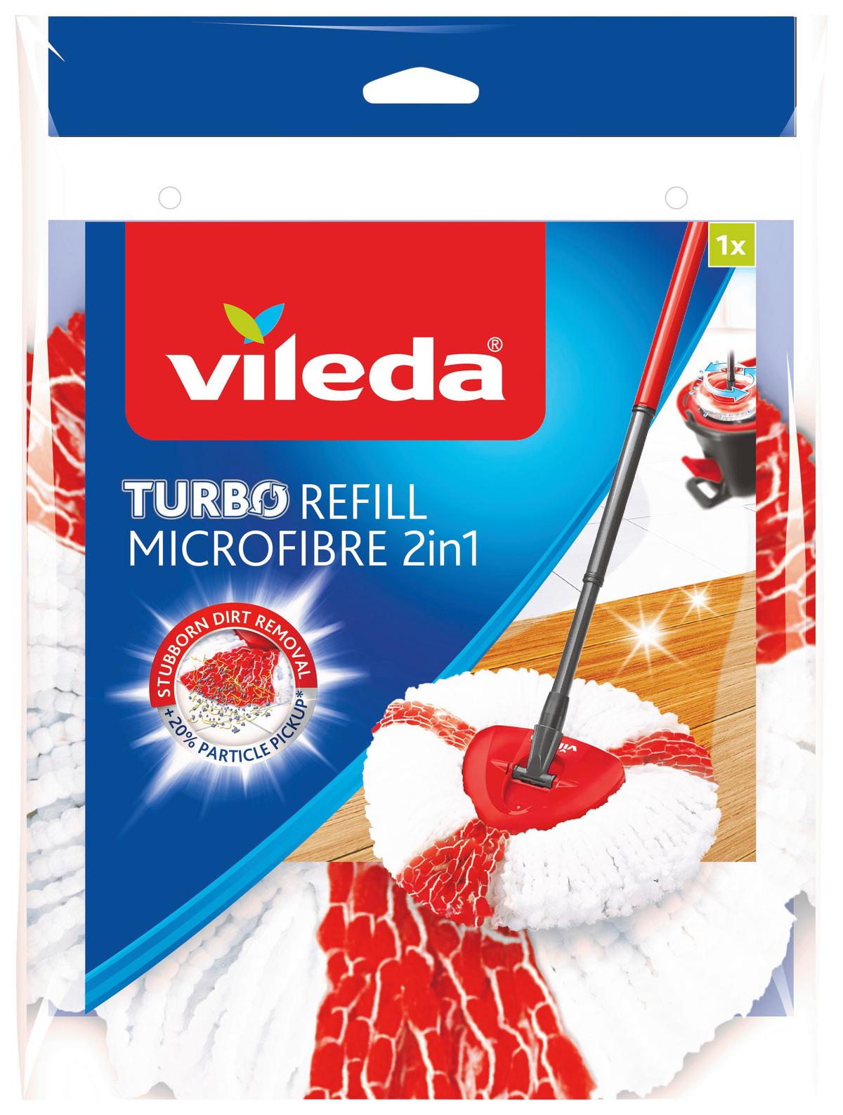 Felmosófej Vileda Easy Wring Turbo 2in1 - Konventionell, textil - Vileda