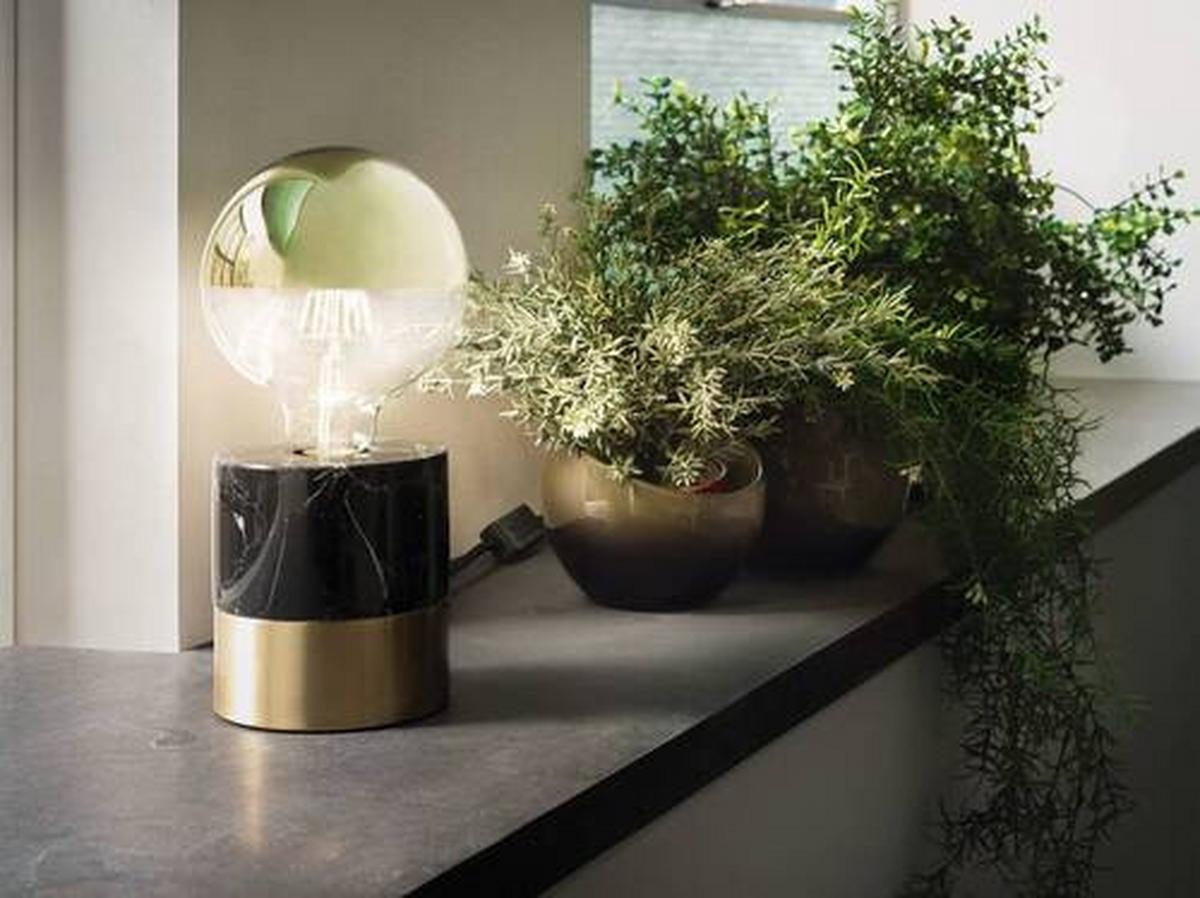 LED-Leuchtmittel 28675 max. 6,5 Watt - Klar/Goldfarben, Basics, Glas (13,8cm) - Paulmann