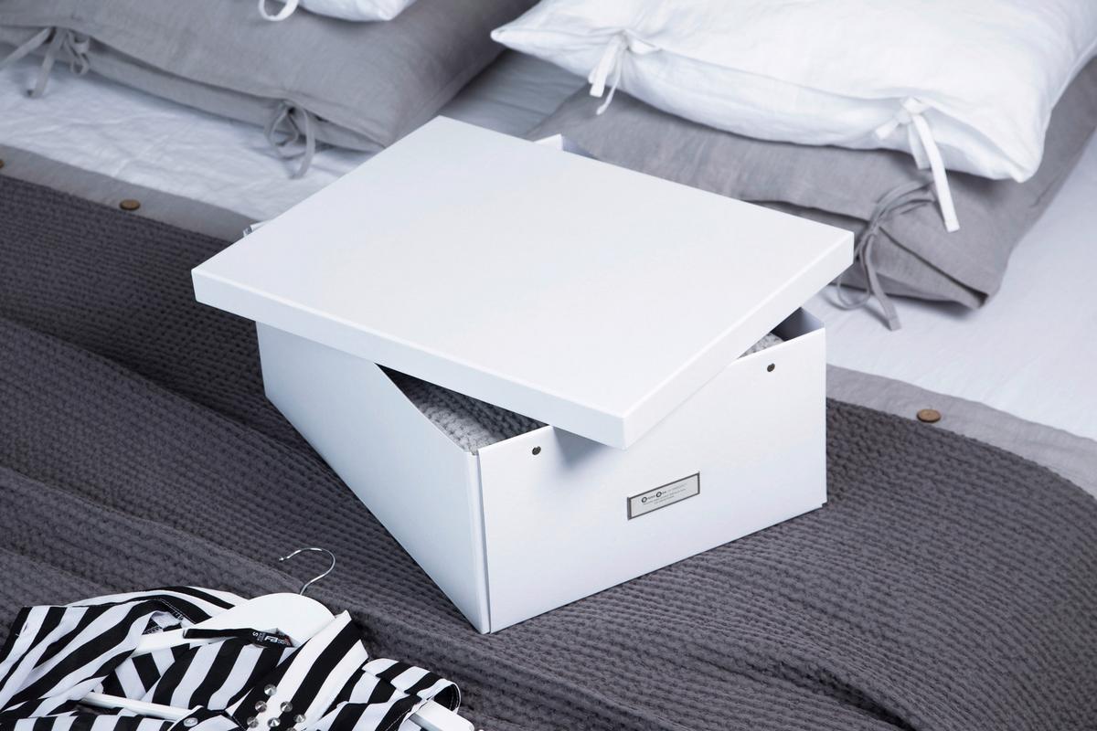 POJEMNIK DO PRZECHOWYWANIA 886145541 KATRIN KD BOX - biały, Basics, karton/papier (34.5/45/18,5cm)