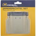Japanspachtel Jan aus Metall - Silberfarben, KONVENTIONELL, Metall (5.8.10.12cm)