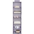 Viseči Organizator Kläck - siva, Moderno, tekstil (33/125/35cm) - Mömax modern living Viseči Organizator Kläck - siva, Moderno, tekstil (33/125/35cm) - Mömax modern living