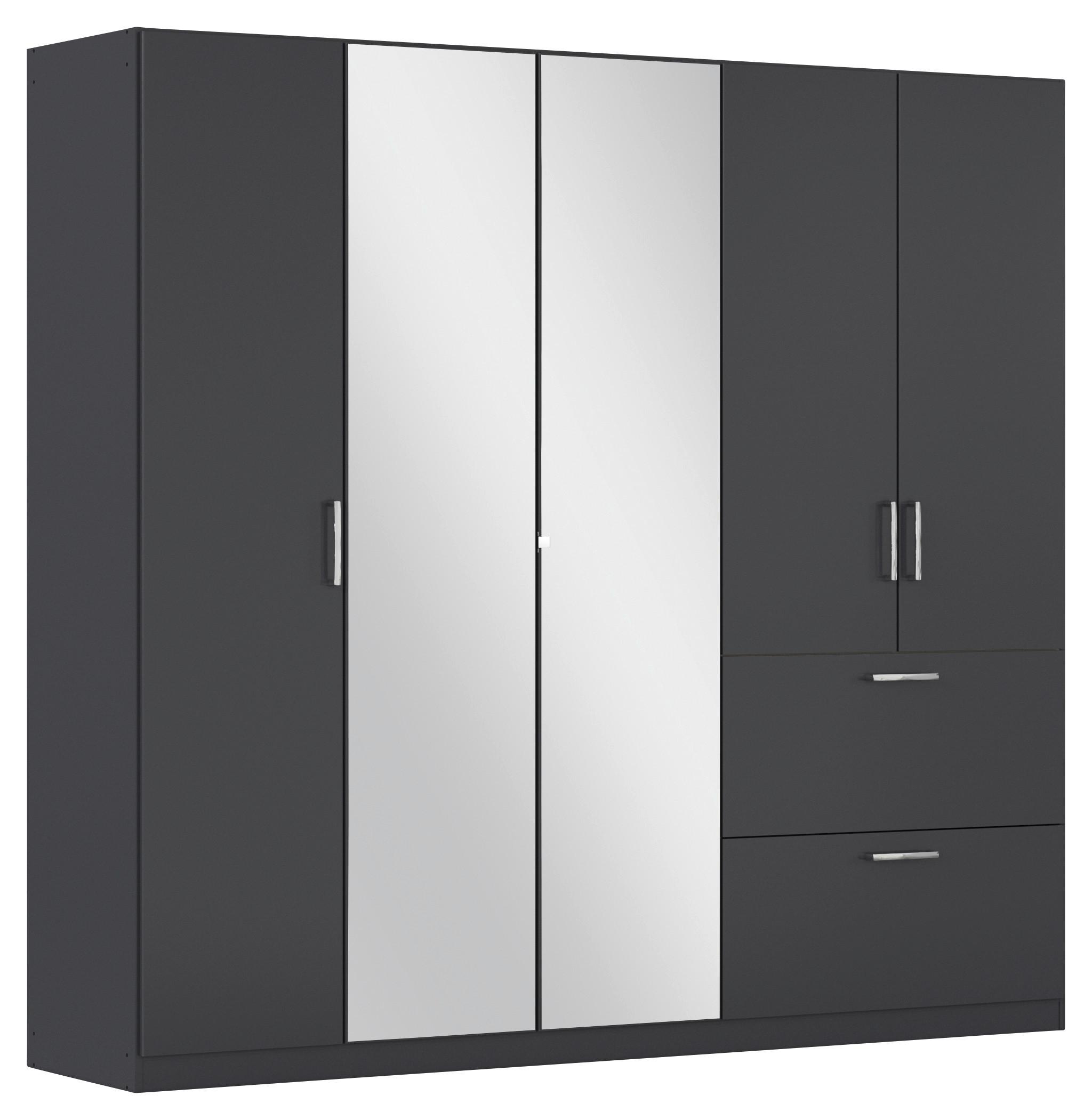 DULAP USI ROTATIVE PADUA - gri, Modern, material pe bază de lemn (225/210/54cm) - Modern Living