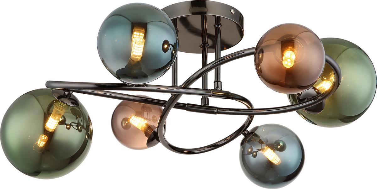 LAMPA SUFITOWA LULA - szary, Design, metal/szkło (65/25cm) - Collet's Monde