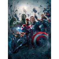 Fototapete Avengers Age of Ultron Poster ca. 184x254cm - Multicolor, Basics (184/254cm) - Komar