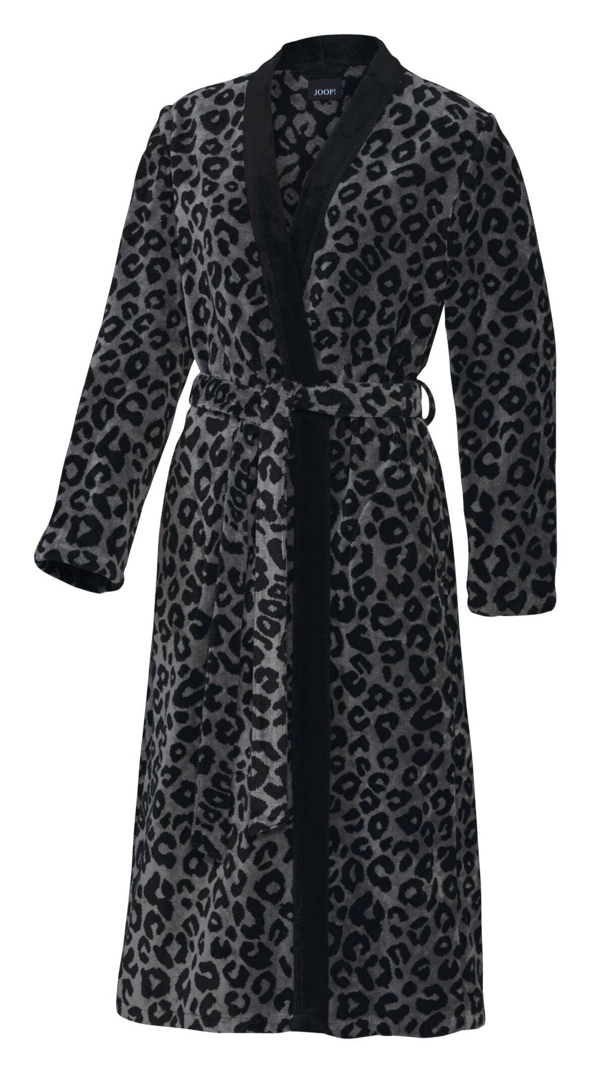 SZLAFROK KĄPIELOWY JOOP! DAMEN KIMONO LEO - czarny, Basics, tkanina (36/38null) - Joop!