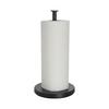 HUSHÅLLSPAPPERSHÅLLARE LEIF - svart, Modern, metall/plast (16/31cm) - Mömax