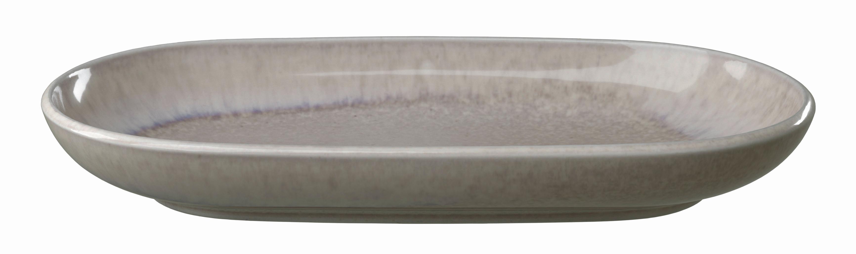 PÓŁMISEK DO SERWOWANIA PERLEMOR SAND VILLEROY & BOCH - beżowy, Basics, ceramika (23/12,5/3cm) - like.Villeroy & Boch