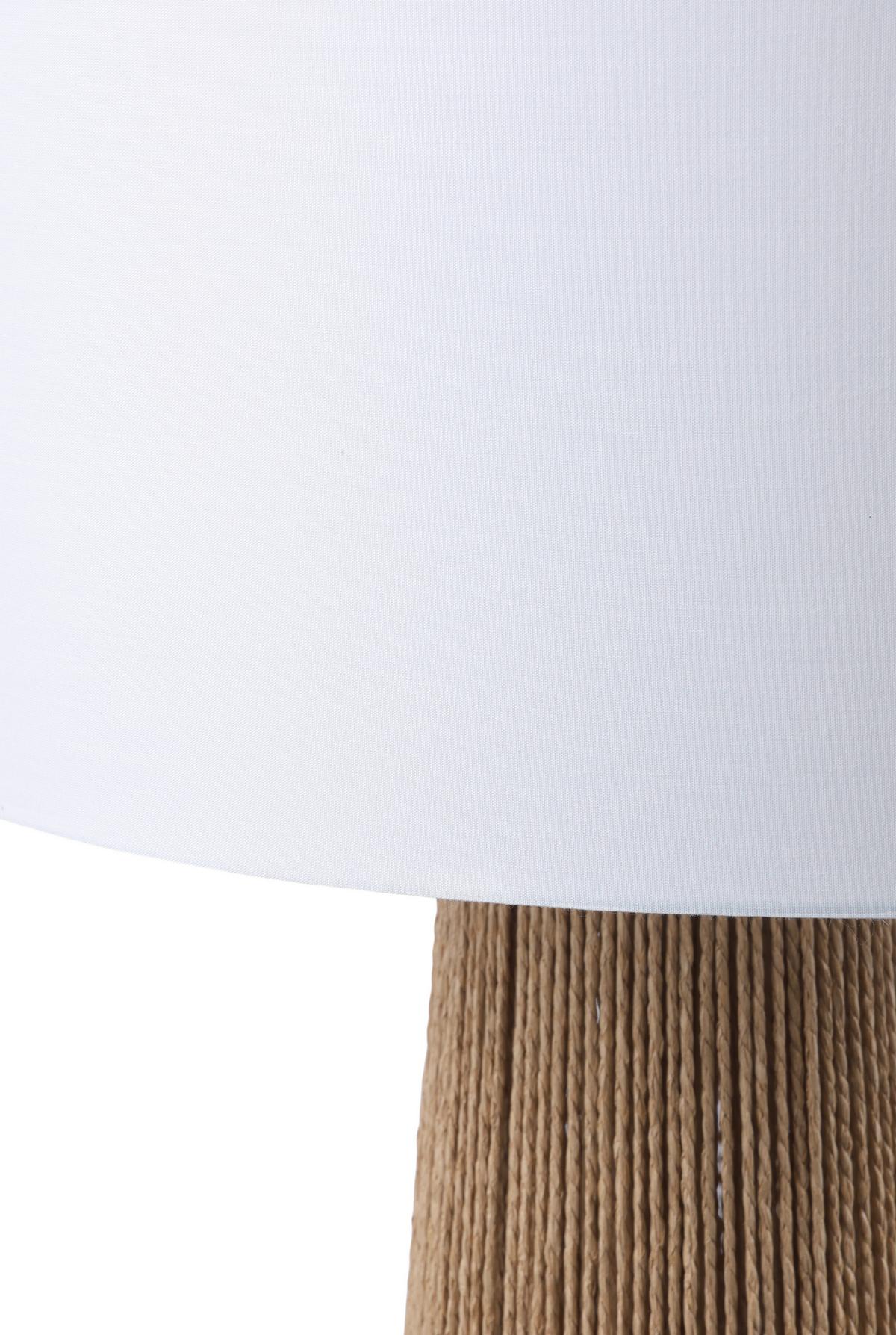 Stehleuchte Mozu Braun/Weiß max. 25 Watt - Schwarz/Braun, MODERN, Papier/Textil (35/140cm)