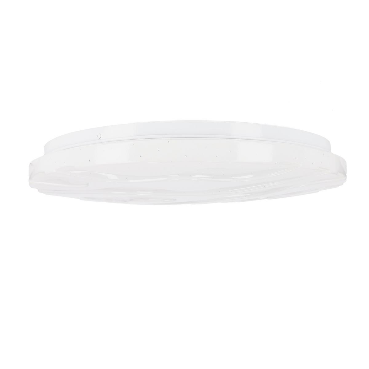 Led Stropna Svjetiljka Nevada - bijela, Konvencionalno, metal/plastika (29/29/6cm)