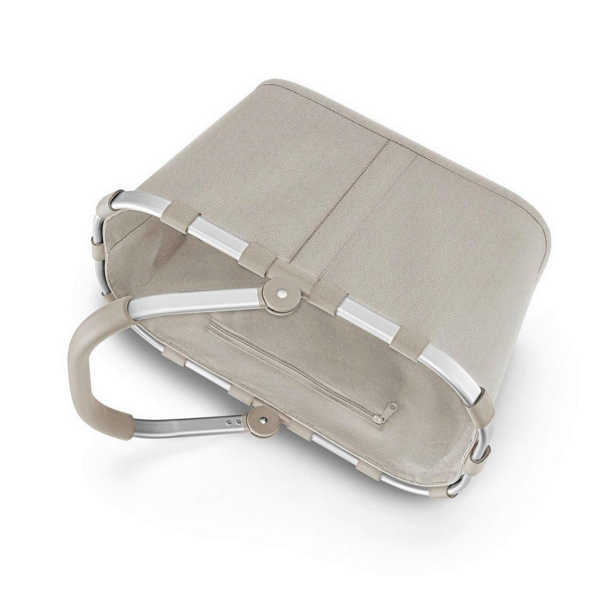 KOSZYK NA ZAKUPY BK6049 - beżowy, Basics, tworzywo sztuczne (49/29/28cm) - Reisenthel