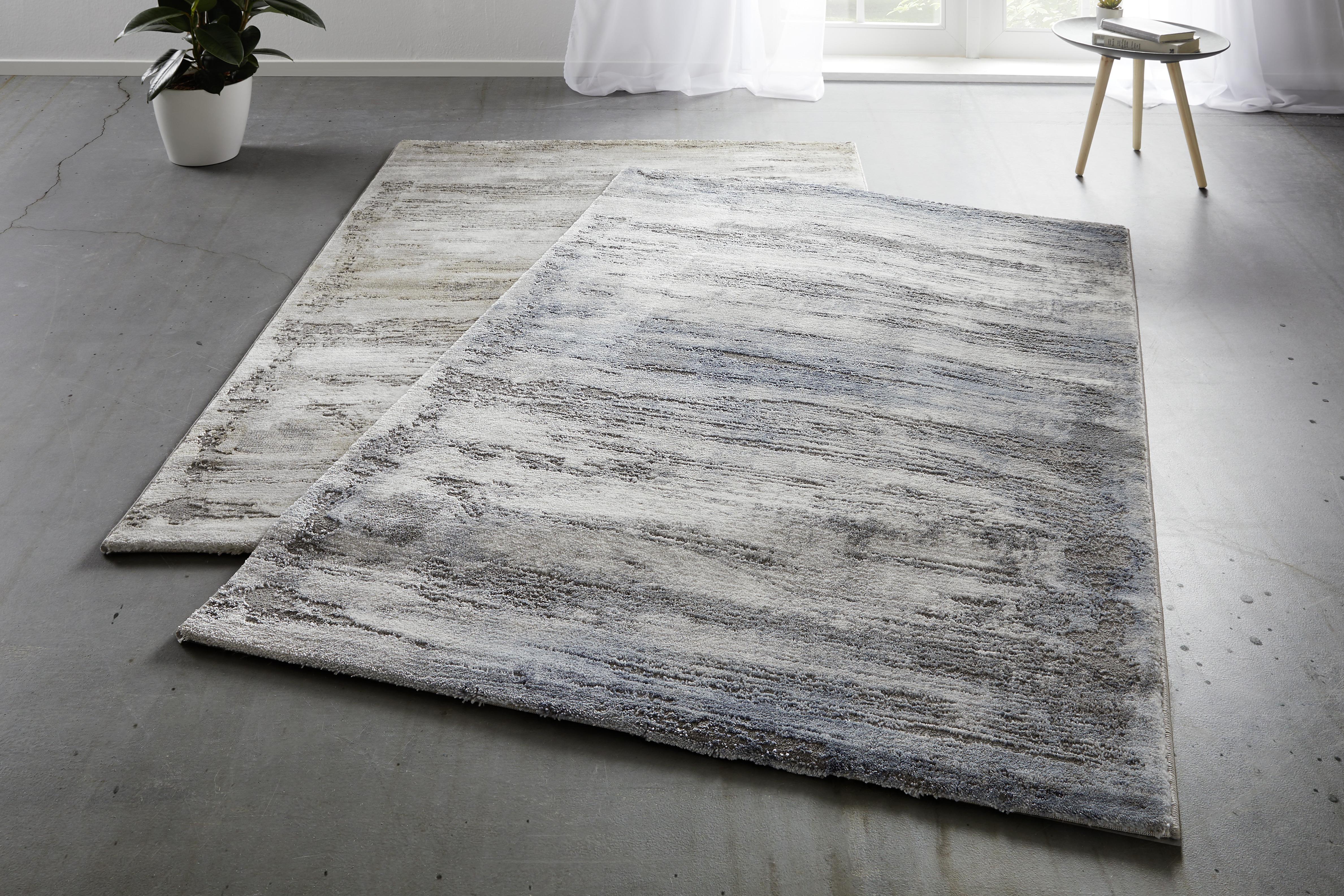 VÄVD MATTA OXFORD 2 - beige/grå, Basics, textil (120/170cm) - Mömax
