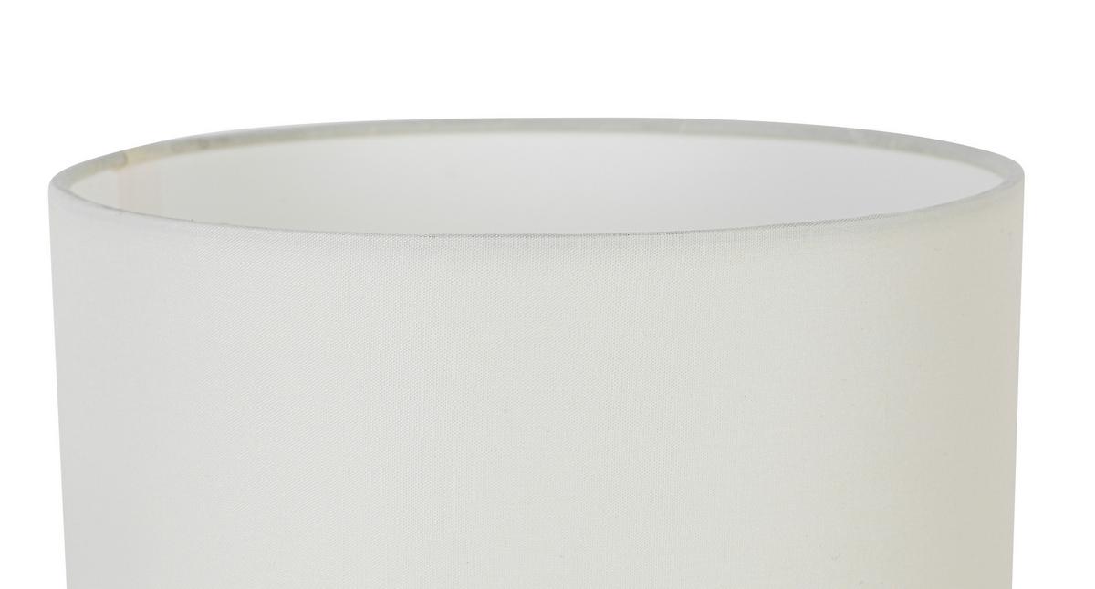 Namizna Svetilka Dhalia - krem barve/bela, Moderno, kovina/umetna masa (20/22cm) - Mömax