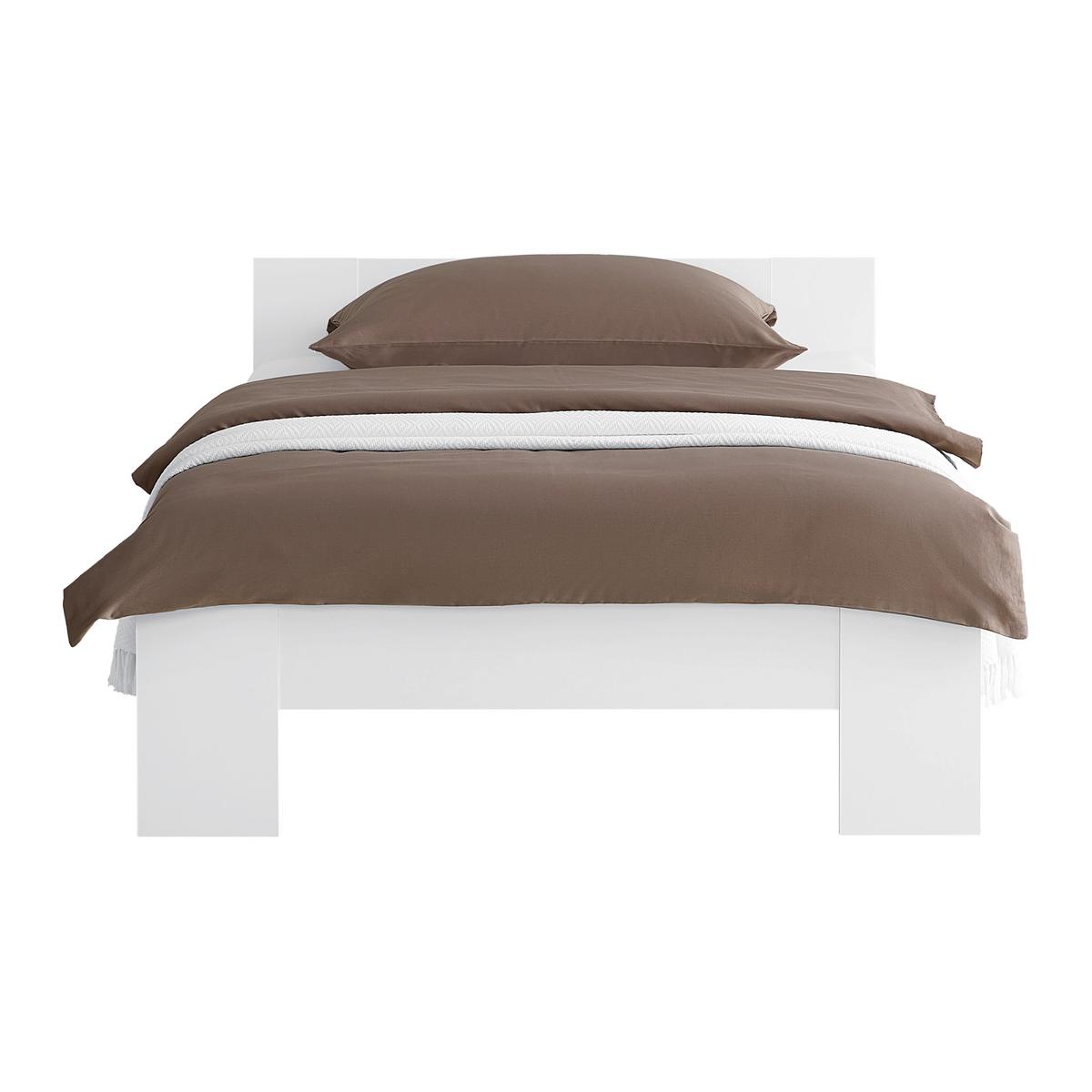 Bett Madrid Weiß ca. 120x200cm - Weiß, MODERN, Holz (120/200cm) - Mömax