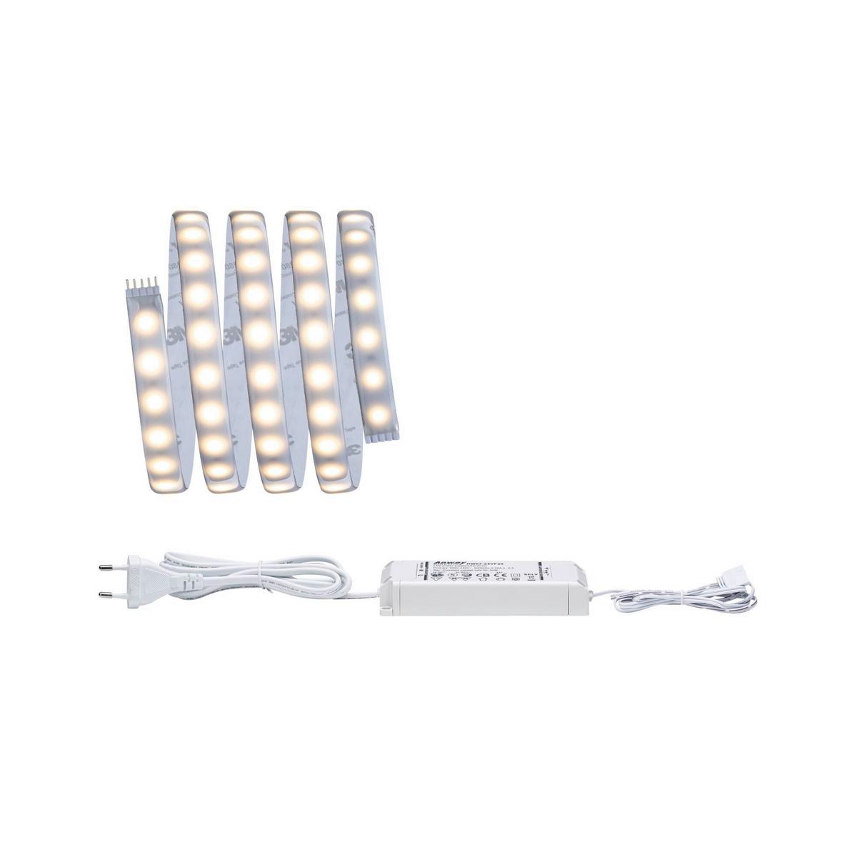 LED-Strip 70668 in Silberfarben max. 9 Watt - Silberfarben, Basics, Kunststoff (150-300,0cm) - Paulmann