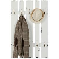 Stenski Obešalnik Marta - bela, Romantika, leseni material (65/100/9cm) - Mömax