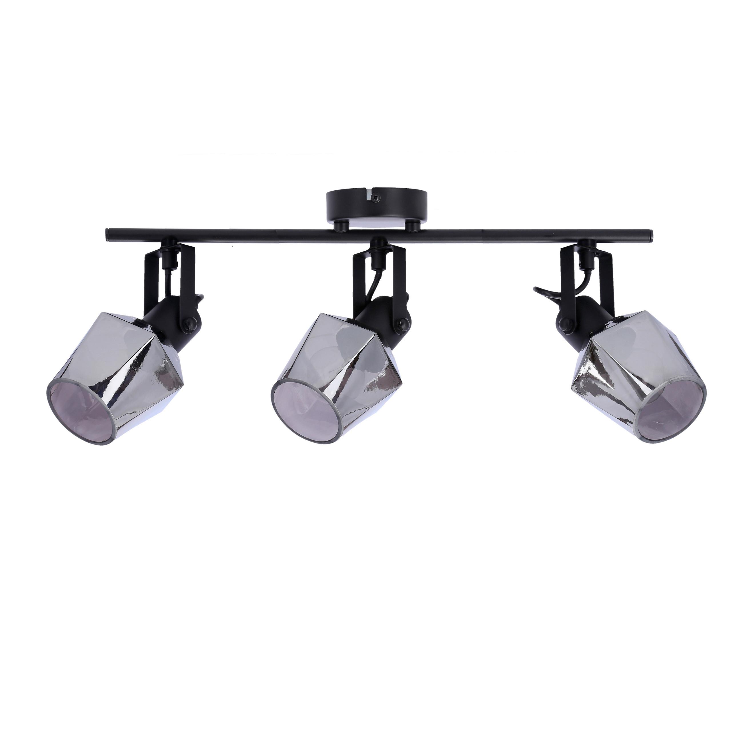 Reflektor Randi - crna, Design, staklo/metal (62/9/22cm)