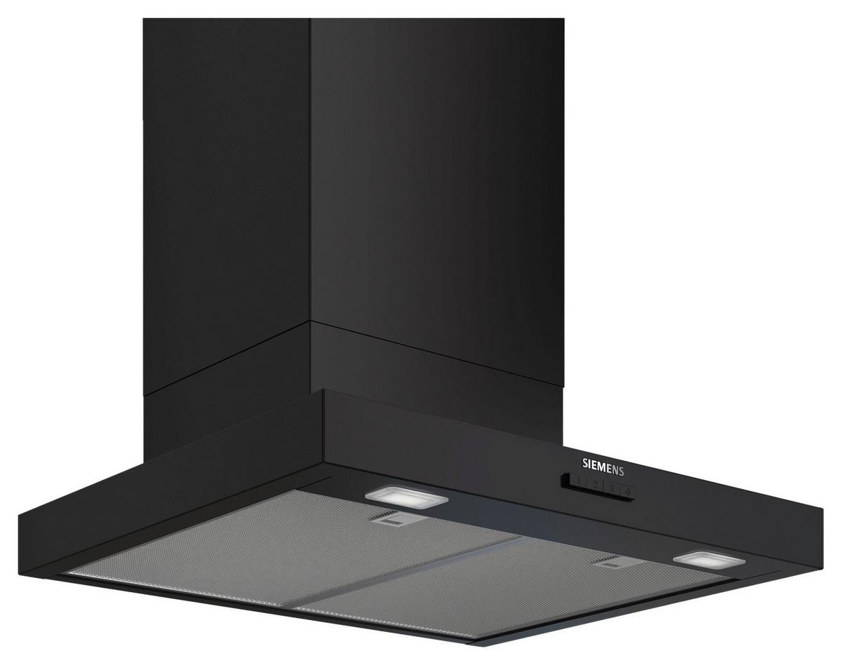 Dunstabzugshaube LC65BCC60 Schwarz - Schwarz, MODERN, Metall (59,8/80,3-94,3/50cm) - Siemens