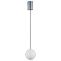 LED-HÄNGELEUCHTE 16062H SIMMONS - Klar/Chromfarben, Konventionell, Glas/Kunststoff (40/125cm) - Globo