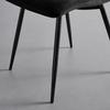 STOL SURI - svart, Modern, metall/trä (46/87/59cm) - Bessagi Home