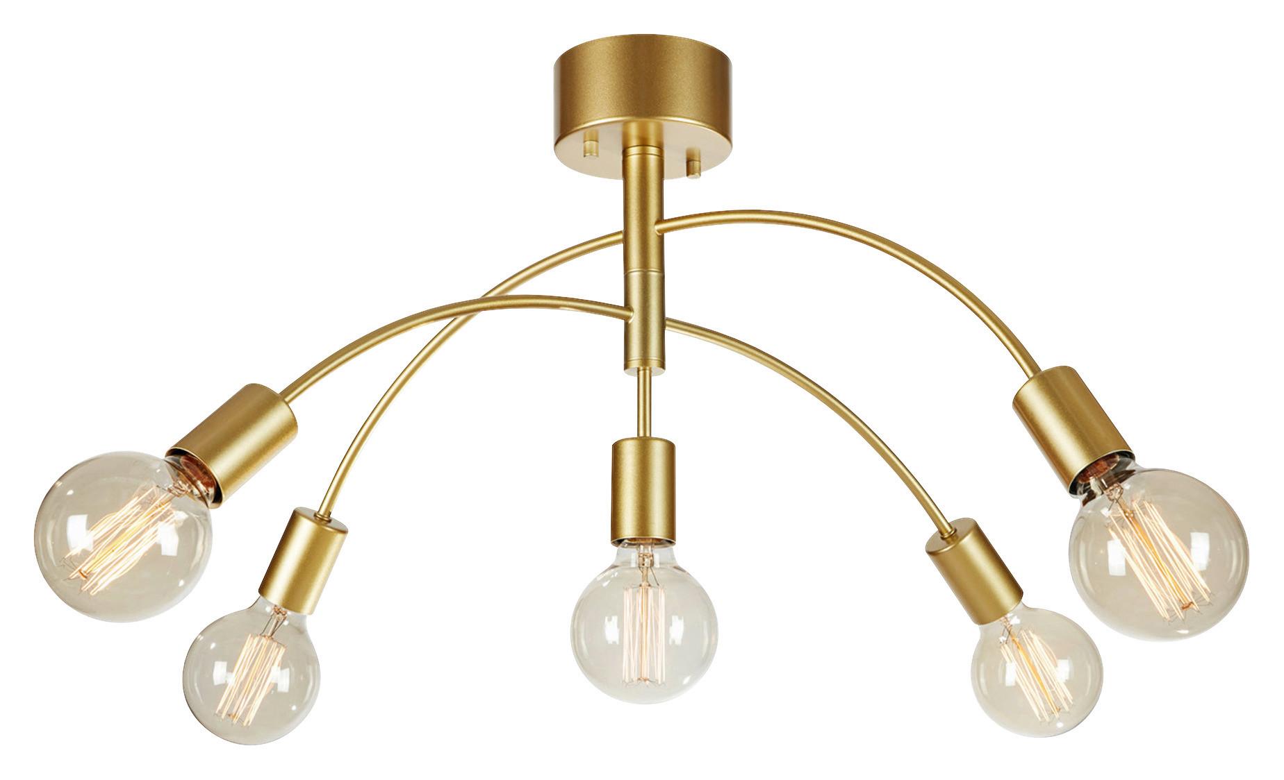 Deckenleuchte Cygnus max. 40 Watt - Goldfarben, Basics (70/70/34,5cm) - Markslöjd