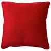 COUSSIN DÉCORATIF VIOLA - rouge, KONVENTIONELL, textile (45/45cm) - Premium Living