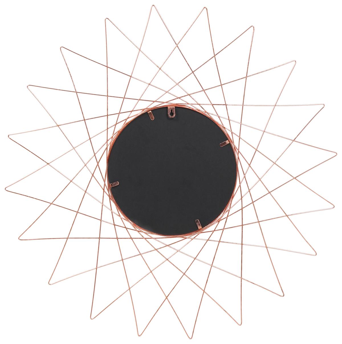 WANDSPIEGEL SOPRANO 110 KUPFER - Kupferfarben, Basics, Glas/Metall (79/79/2cm) - Kayoom