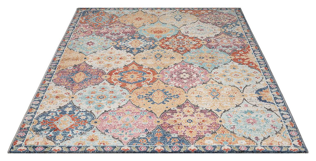 Outdoorteppich Salsa Outdoor Multicolor ca. 80x150cm - Multicolor, KONVENTIONELL, Textil (80/150cm)